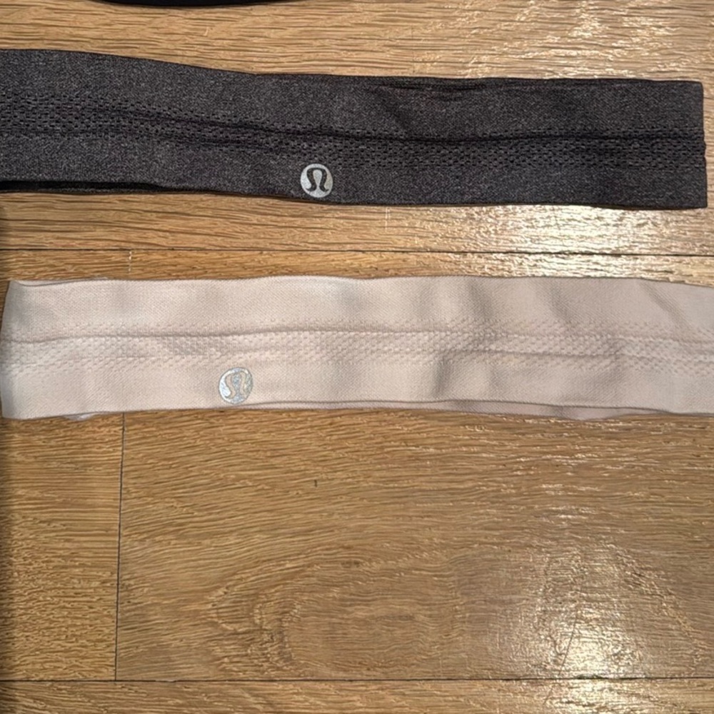 Lululemon Fly Away Tamer Headband - 2 pack